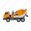 concrete mixer, construction, equipment, machinery, transport 
