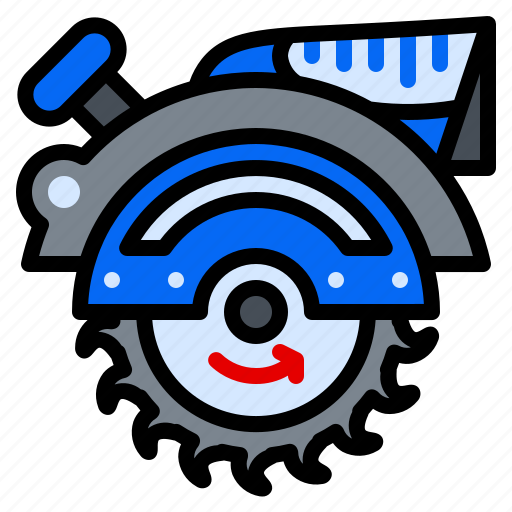 Circural, construction, machine, manual, saw icon - Download on Iconfinder
