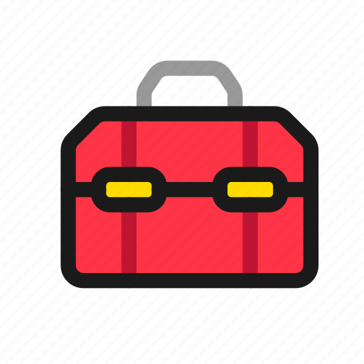 Toolbox, toolkit, tool, box, chest, workbox, toolset icon - Download on Iconfinder