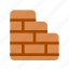 wall, brick, construction, building, structure, masonry, concrete 