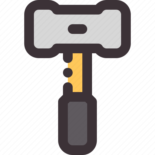 Equipment, hammer, labor, tool icon - Download on Iconfinder