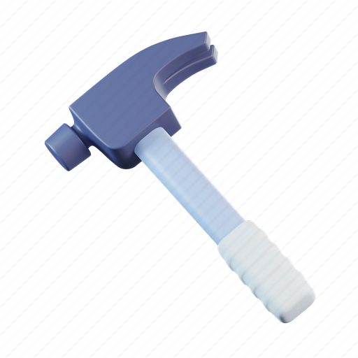 Hammer, tool, equipment, repair, construction, gavel 3D illustration - Download on Iconfinder