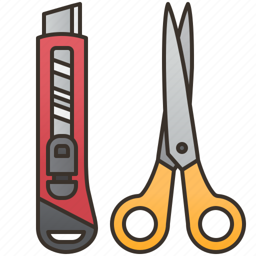 Cutter, design, equipment, scissors, stationary icon - Download on Iconfinder
