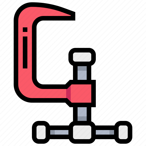 Clamp, clipper, construction, tool icon - Download on Iconfinder
