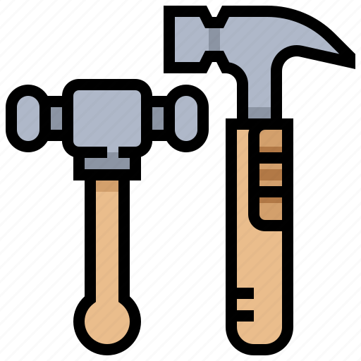 Construction, equipment, hammer, tool icon - Download on Iconfinder