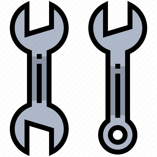 Construction, equipment, tool, wrench icon - Download on Iconfinder