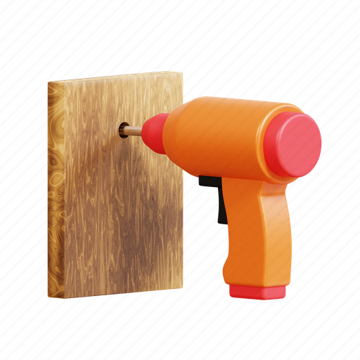 Construction, tools, wood, supply, improvement, danger, engineering 3D illustration - Download on Iconfinder