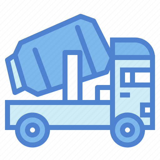 Concrete, mixer, transportation, truck icon - Download on Iconfinder
