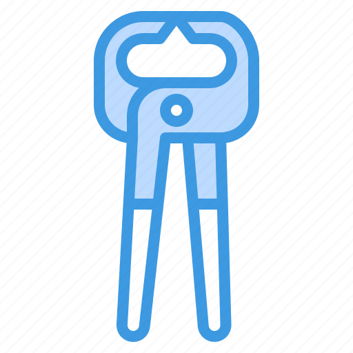 Plier, construction, tool, home, repair, improvement icon - Download on Iconfinder