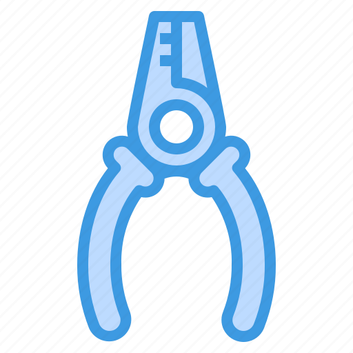 Plier, construction, tool, needle, fix icon - Download on Iconfinder