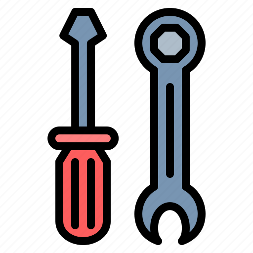 Screwdriver, repair, construction, tools, maintenance, toolbox icon - Download on Iconfinder