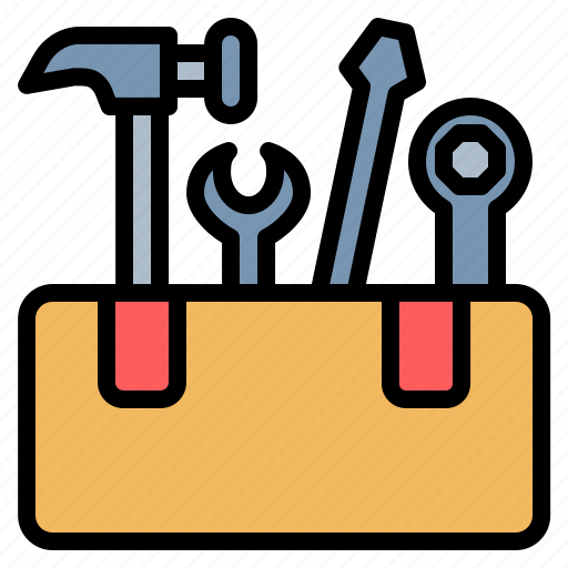 Tool, box, repair, tools, toolkit, construction, work icon - Download on Iconfinder