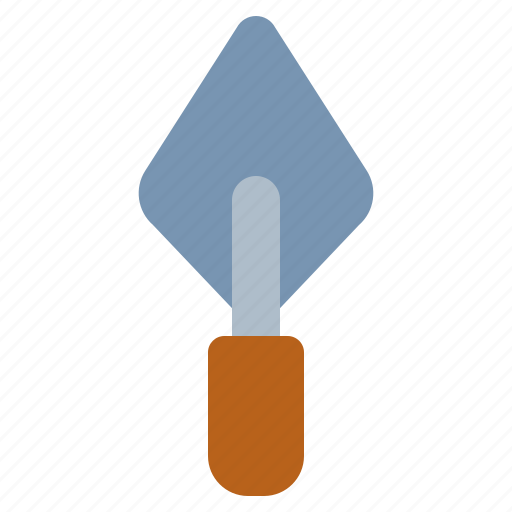 Trowel, plastering, construction, home, repair, tools icon - Download on Iconfinder