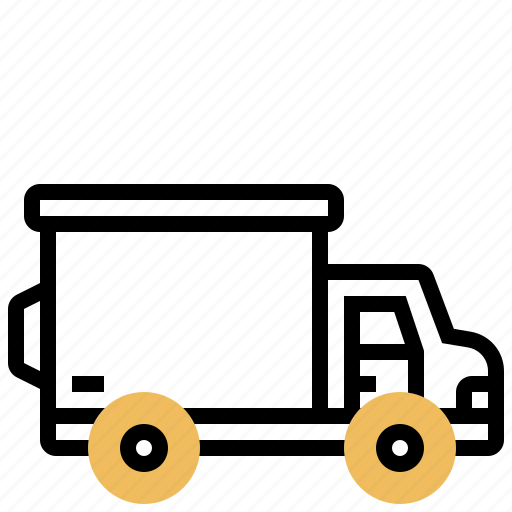 Cargo, logistic, moving, trailer, truck icon - Download on Iconfinder