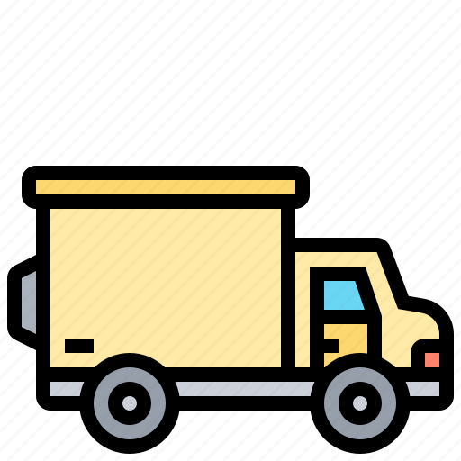 Cargo, logistic, moving, trailer, truck icon - Download on Iconfinder