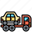 car, moving, service, towing, truck 