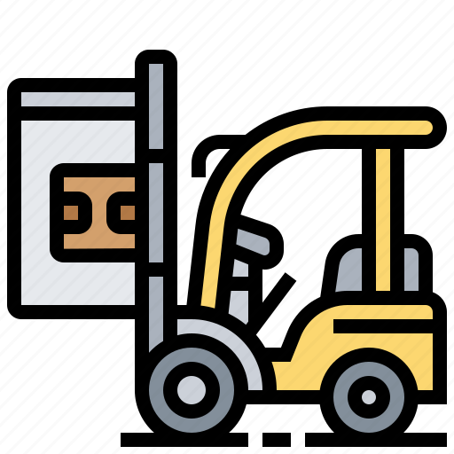 Clamp, factory, forklift, paper, roll icon - Download on Iconfinder