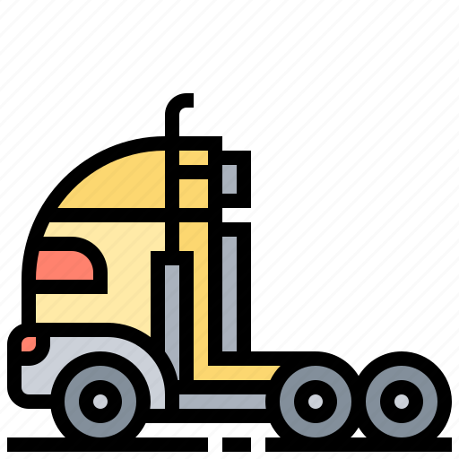 Cargo, semi, trailer, transport, truck icon - Download on Iconfinder