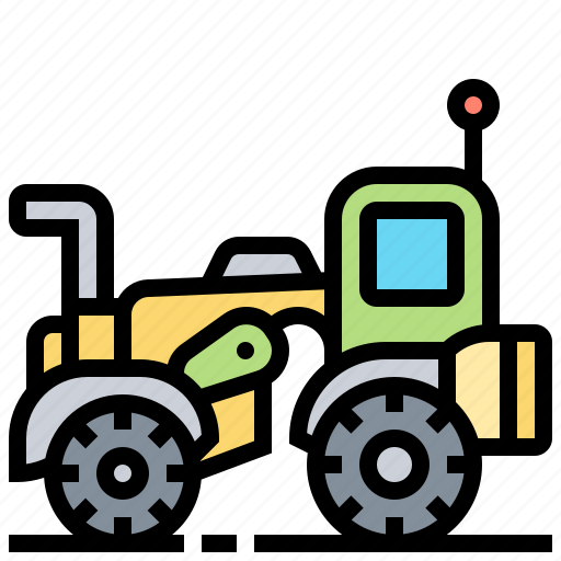 Agriculture, farmer, scrapers, tractor, truck icon - Download on Iconfinder