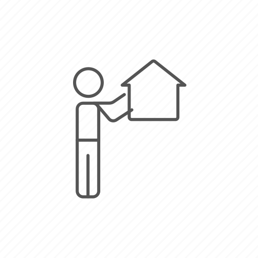 Agent, builder, estate, home, housing, property, real icon - Download on Iconfinder