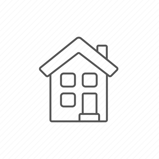 Cottage, engineering, home, house, property, storey, construction icon - Download on Iconfinder