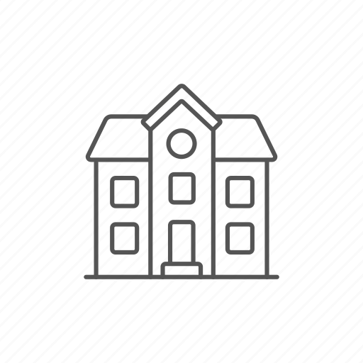 Exterior, house, living, storey, town, two, urban icon - Download on Iconfinder
