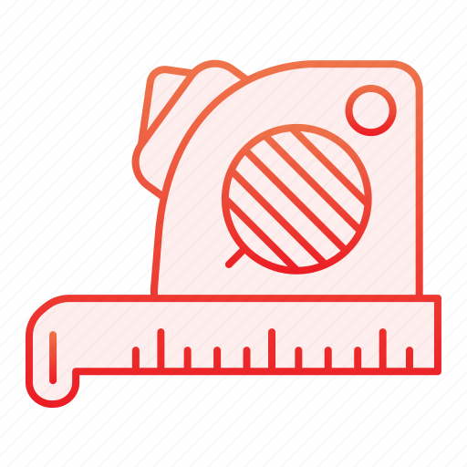 Measure, tape, ruler, meter, centimeter, distance, length icon - Download on Iconfinder