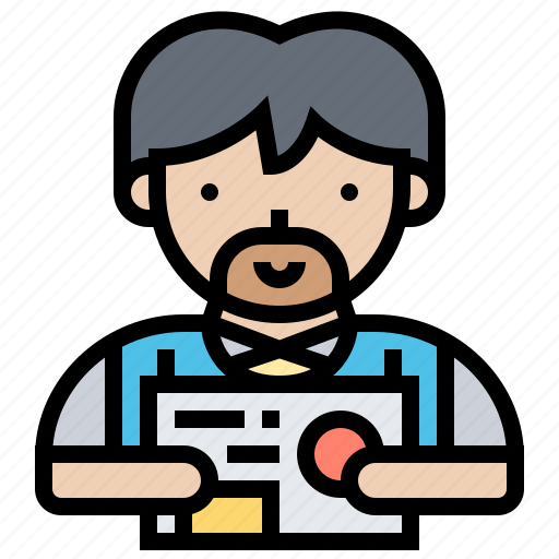 Building, construction, engineer, inspector, technician icon - Download on Iconfinder
