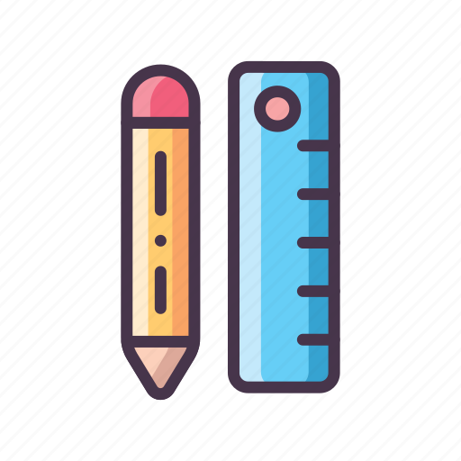 Construction, design, idea, pen, pencil, ruler, stationery icon - Download on Iconfinder