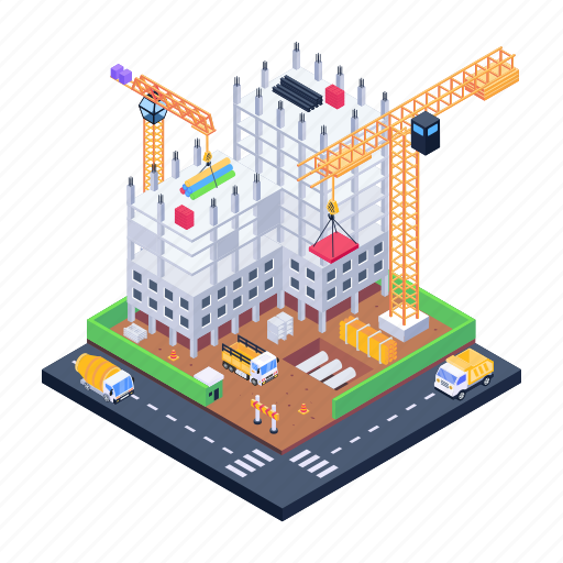 .svg, under construction, construction site, construction area, construction building, construction machinery icon - Download on Iconfinder
