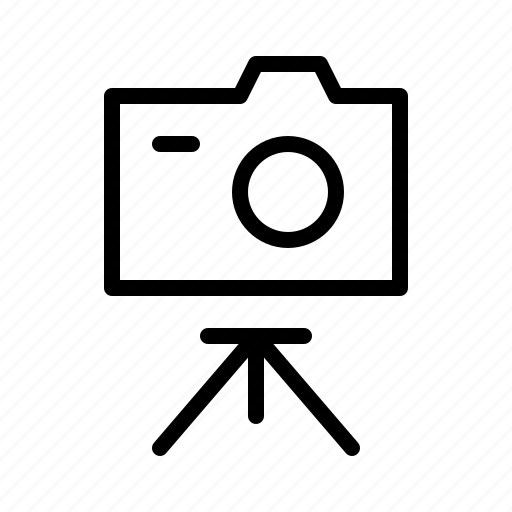 Camera, devices, electronics, products, technology, tripod icon - Download on Iconfinder