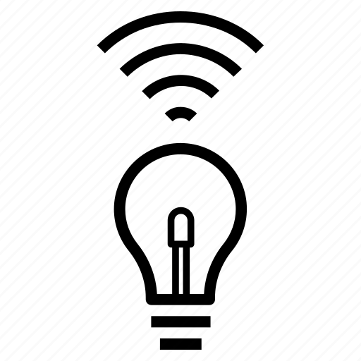 Bulp, lamp, led, light, lighting, smart, wireless icon - Download on Iconfinder