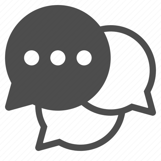 Group chat, chat bubbles, speech bubbles, chat icon - Download on Iconfinder
