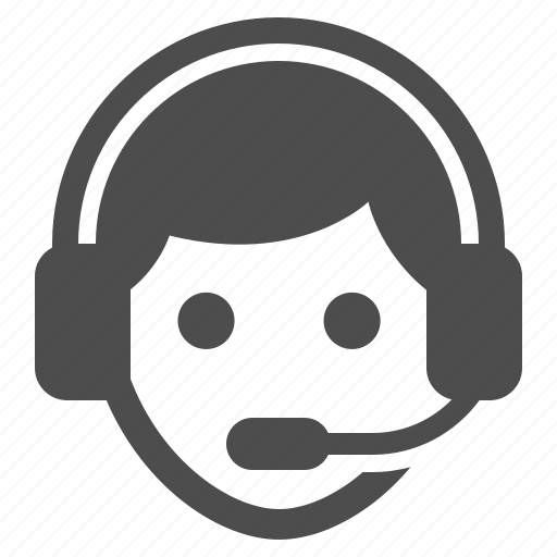 Call center, customer support, worker, customer service representative, headset, man icon - Download on Iconfinder
