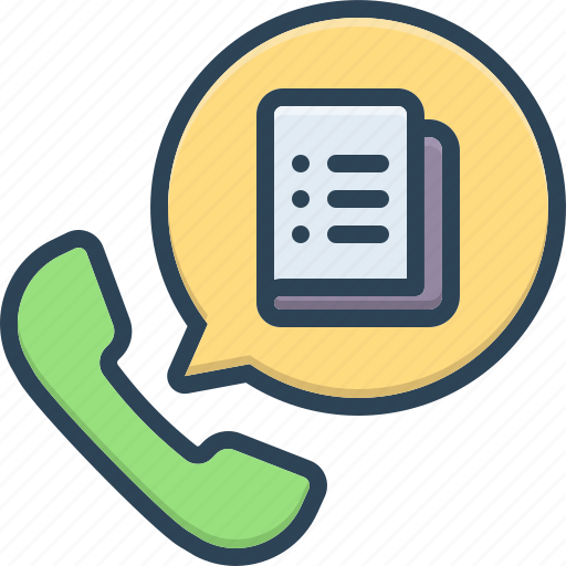 Call, list, communication, information, notebook, history, call list icon - Download on Iconfinder