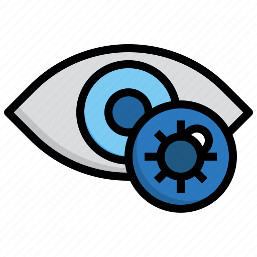 Insert, optical, eye, put on, contact lens icon - Download on Iconfinder