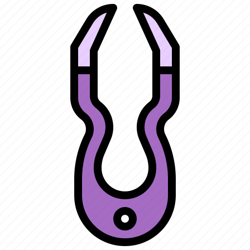 Tweezer, personal, care, tool, optical, contact, lens icon - Download on Iconfinder