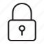 padlock, security, internet, sign, web 