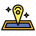 map, pin, placeholder, point