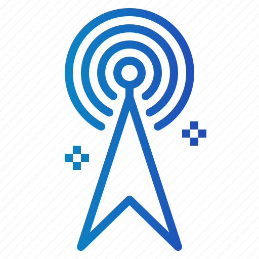 Broadcast, broadcasting, communication, radio, technology icon - Download on Iconfinder
