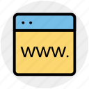 browser, computer, page, template, web, web page, web site