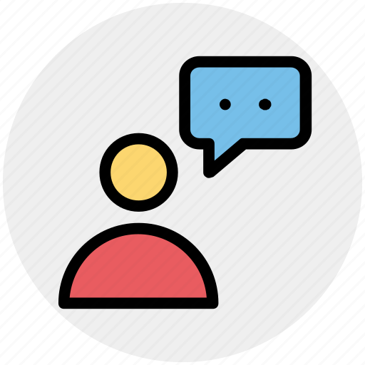 Chat, chatting, conversion, message, support, user icon - Download on Iconfinder