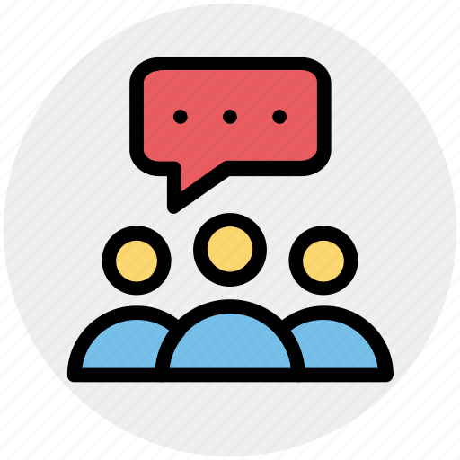 Chatting, comments, group, messages, sms, talking, users icon - Download on Iconfinder