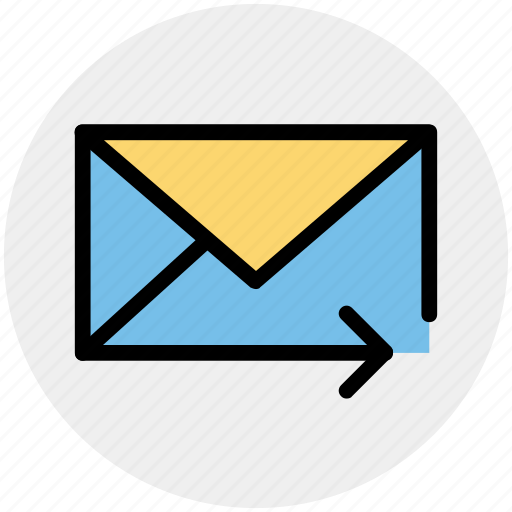 Arrow, email, envelope, mail, right, send icon - Download on Iconfinder