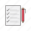 checklist, directory, notebook, records, tasklist 