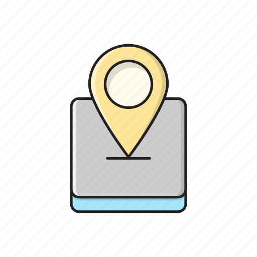 Gps, location, map, mobile, pin icon - Download on Iconfinder