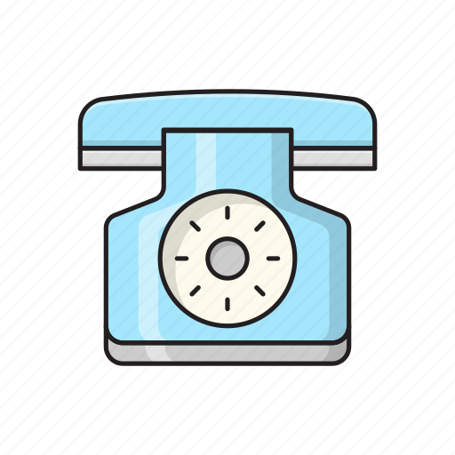 Call, communication, landline, receiver, telephone icon - Download on Iconfinder