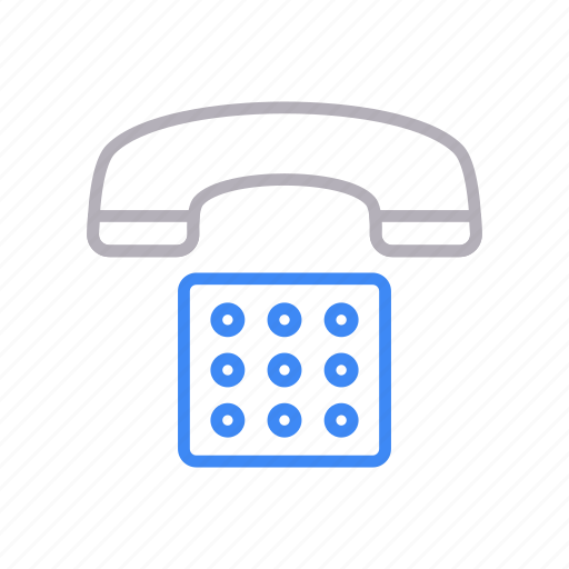 Call, contactus, dialpad, phone, support icon - Download on Iconfinder