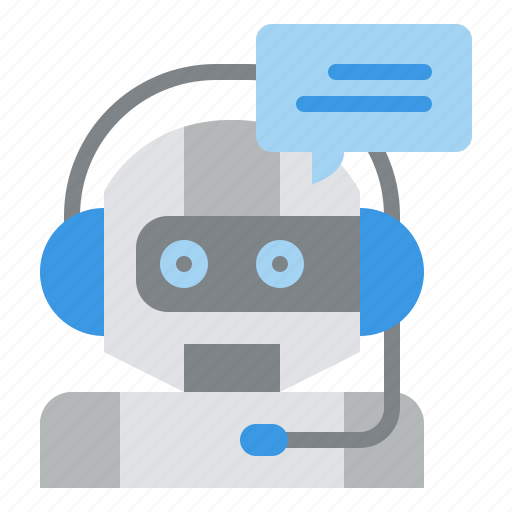 Robot, chat, live, support, connection, contact icon - Download on Iconfinder