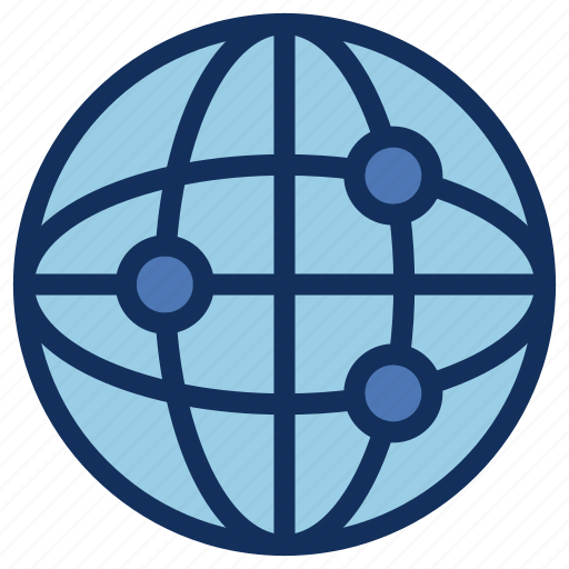 Contact, global, globe, network, communication, connection, earth icon - Download on Iconfinder